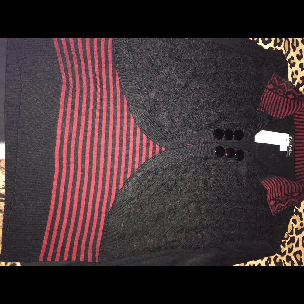New T-C Fashion Shrug with sweater